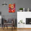  «River of Poppies» par Thatgrubgirl, art mural en verre acrylique, 16 po x 24 po-43900627