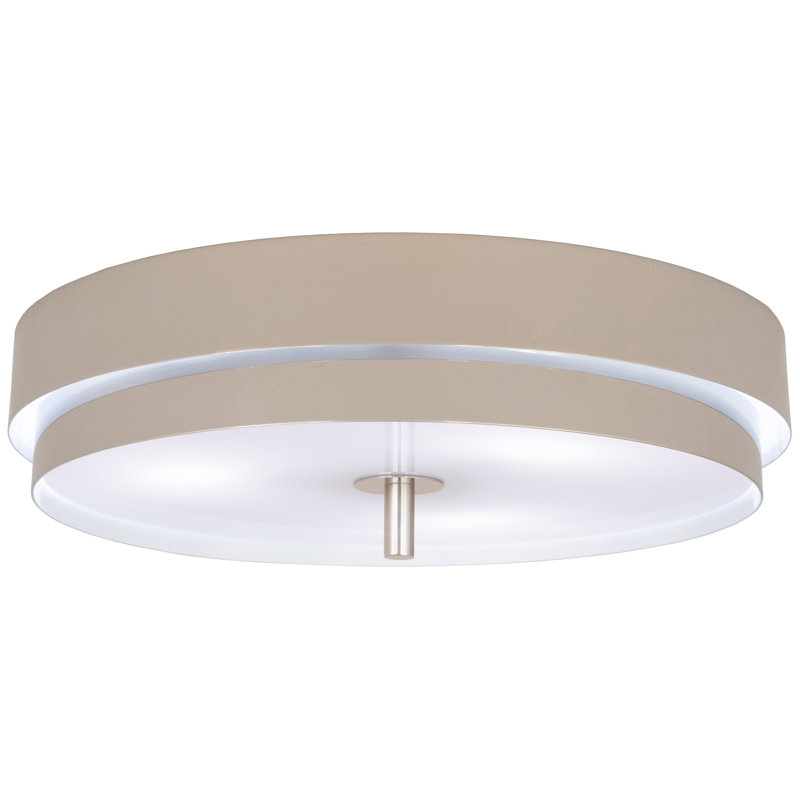 Elliott 1 - Light Flush Mount, Polished Nickel