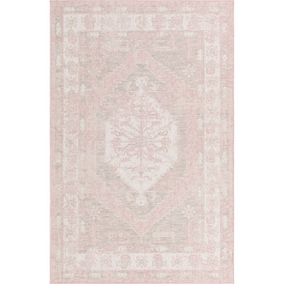 Tapis d'extérieur couleur nil rose