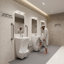 Lavabo autoportant pour bidet Wudu