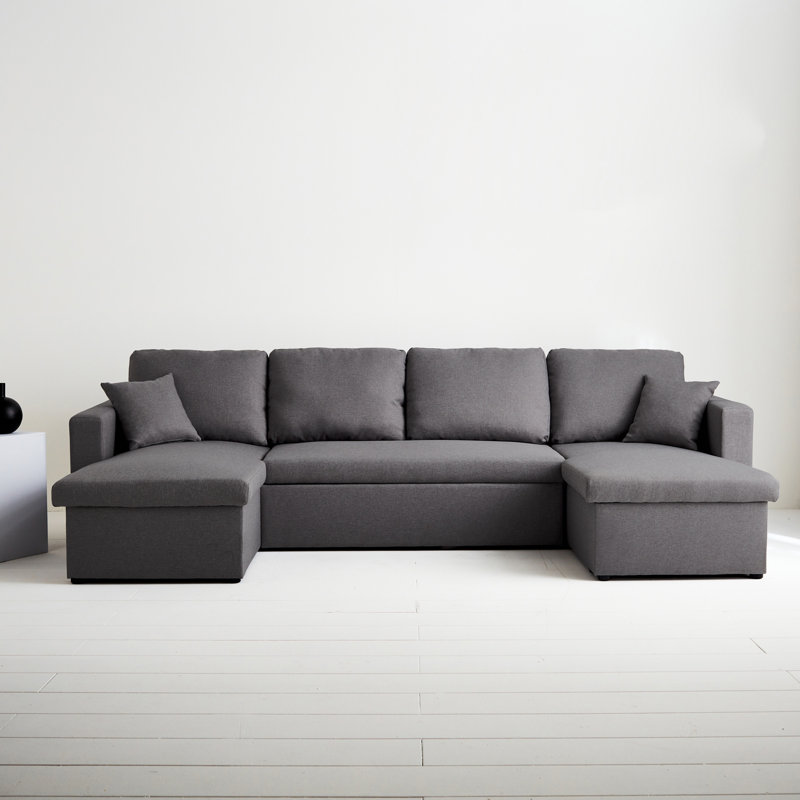 Queridas 3 Seater Sofa, Grey