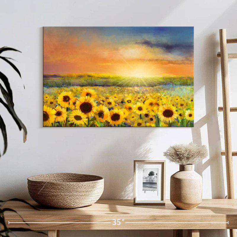 Huile de tournesol Alvord, H 20 po x l 30 po