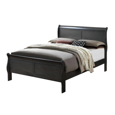 Contemporary Twin Gray Bed Solid Wood For Master Bedroom Design Illustration, Need Foundation Size Of In Transitional Ambiance