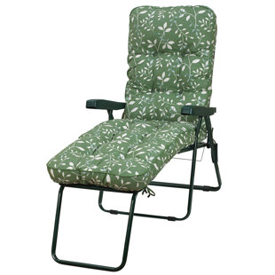73cm Long Reclining Single Chaise with Cushions