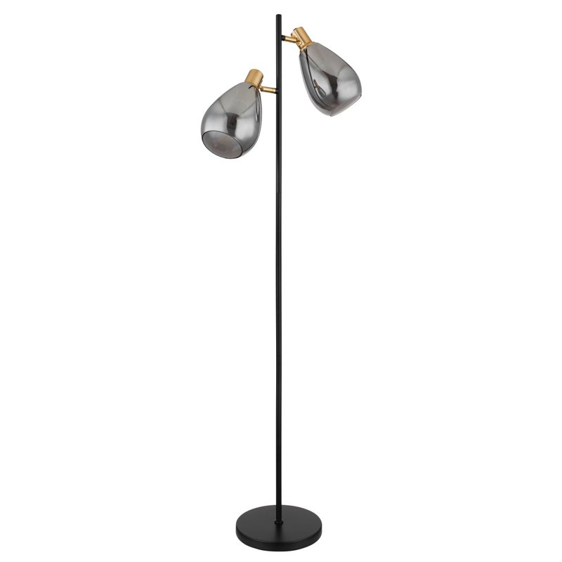 Alisma 160cm Powder Coated Traditional Floor Lamp