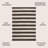 Hedya Two-Tone Wide Stripe Black/Beige Indoor/Outdoor Rug-1783949435