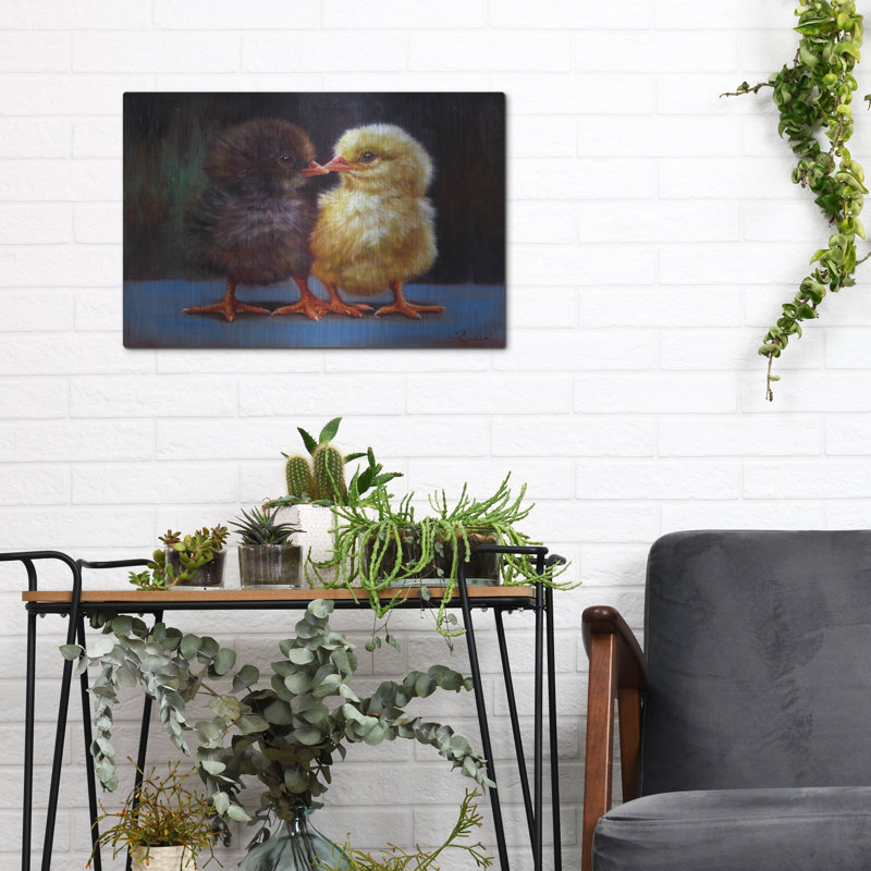 «The Kiss» par Lucia Heffernan, H 12 po x l 16 po