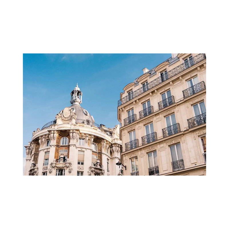 Paris Architecture IV by Bethany Young - Print on Canvas, 66.04cm H x 101.6cm W x 1.91cm D, Wrapped Canvas