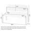 Banc de chambre 48 po 48 po