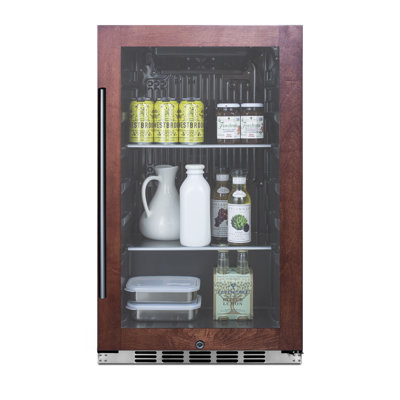 Summit Appliance 19'' W 110 Cans (12 oz.) 3.13 Cubic Feet Outdoor Rated Beverage Cooler