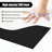 Fade Resistant Outdoor Chair Cushions Set Of 4, 28.5X28.5 Deep Seat Patio Cushions, 28D High Resilience Foam Replacement Patio Chair Cushions Set Of 4 With Removable Cover For Sofa, Adirondack Chair, Sectional,Black-124950035-124950023