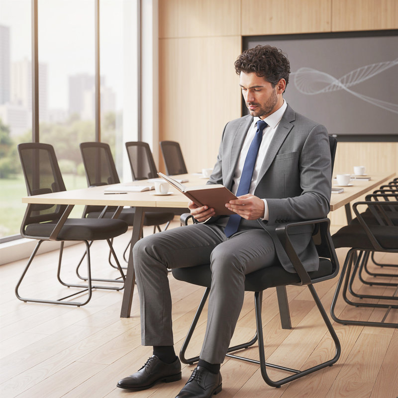 Mesh Conference Chair, Black