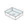 WS Bath Collections Unlimited 17.7'' Ceramic Rectangular Bathroom Sink with Overflow