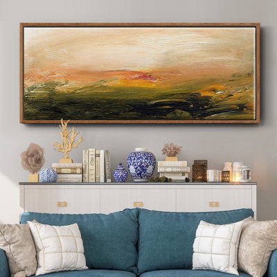 «Lingering Light I», toile encadrée