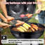 Wilmall 1 22'' Charcoal Grill Outdoor BBQ Grill Camping Cooking