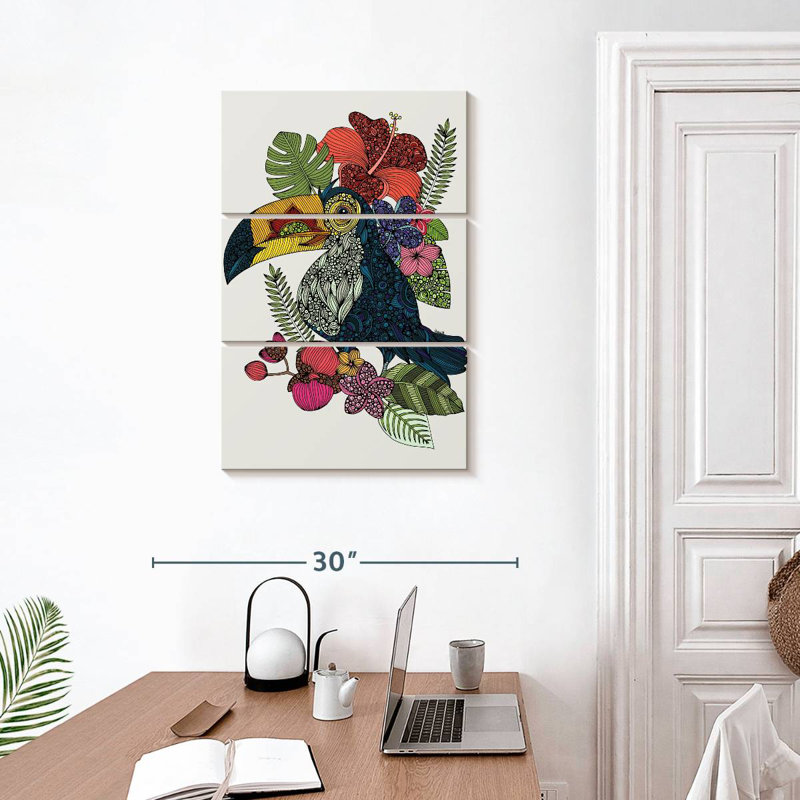Brampt Tucan, 32" H x 20" W