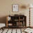 Wood Console Table with 4 Legs