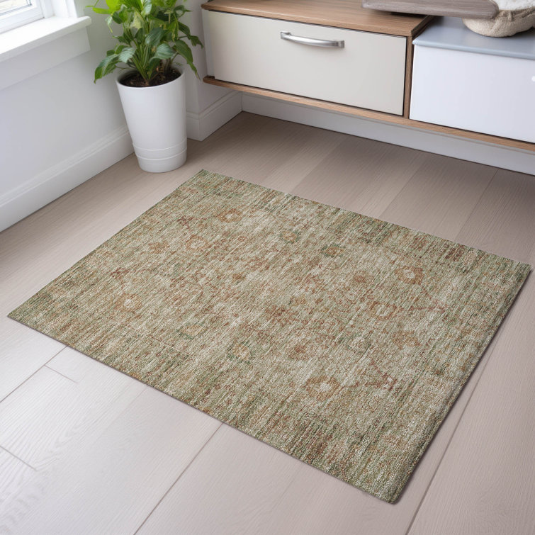 Premium Machine Washable Wayne AMF1106 Global Rug