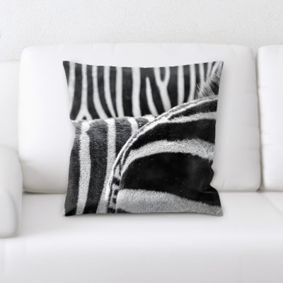 Microsuede Throw Pillow
