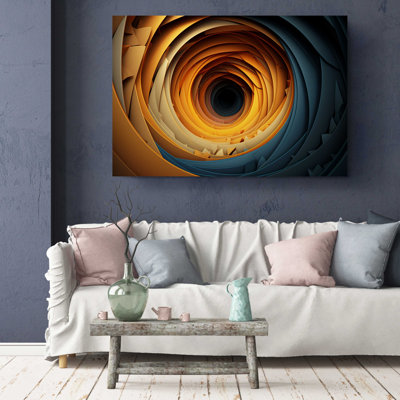 «Contemporary Contemporary», reproduction d'illusion optique 3D sur toile