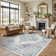 Barlow Oriental Cream/Blue/Yellow Indoor Rug