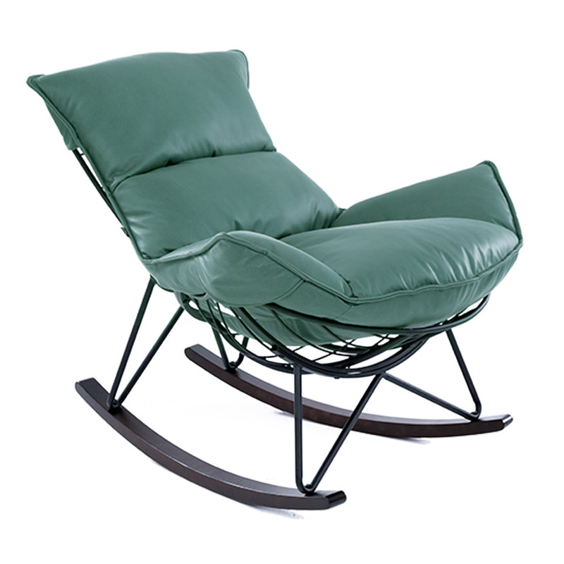 Aguilera Rocking Chair, Green