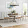 Xochitl 5 Piece Ped Table Set