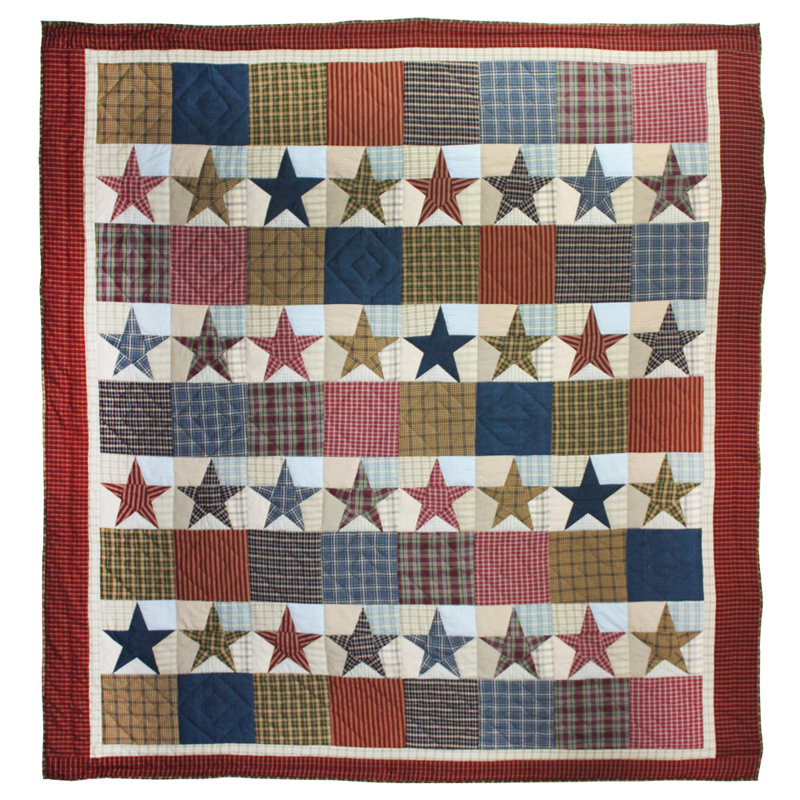 Stars and Squares Throw