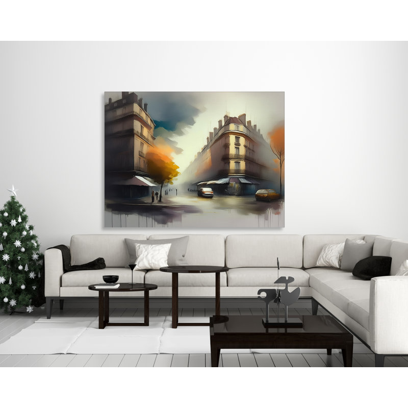 Parisian Haze, 30" H x 40" W