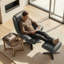 Méridienne avec repose-pieds, fauteuil d'appoint pour le salon et le bureau-858680983
