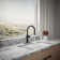 Crue Touchless Pull-Down Kitchen Sink Faucet with Three-Function Sprayhead