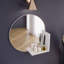 Round Framed Wall Mounted Accent Mirror-71038559