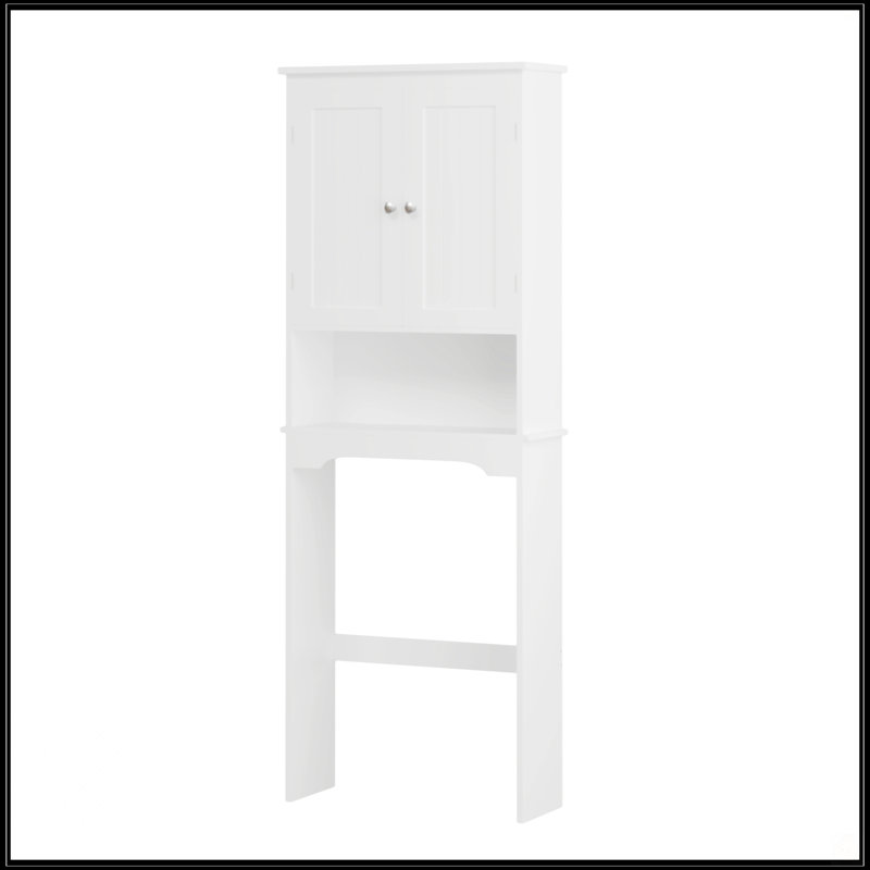 Armoire de rangement au-dessus de la toilette