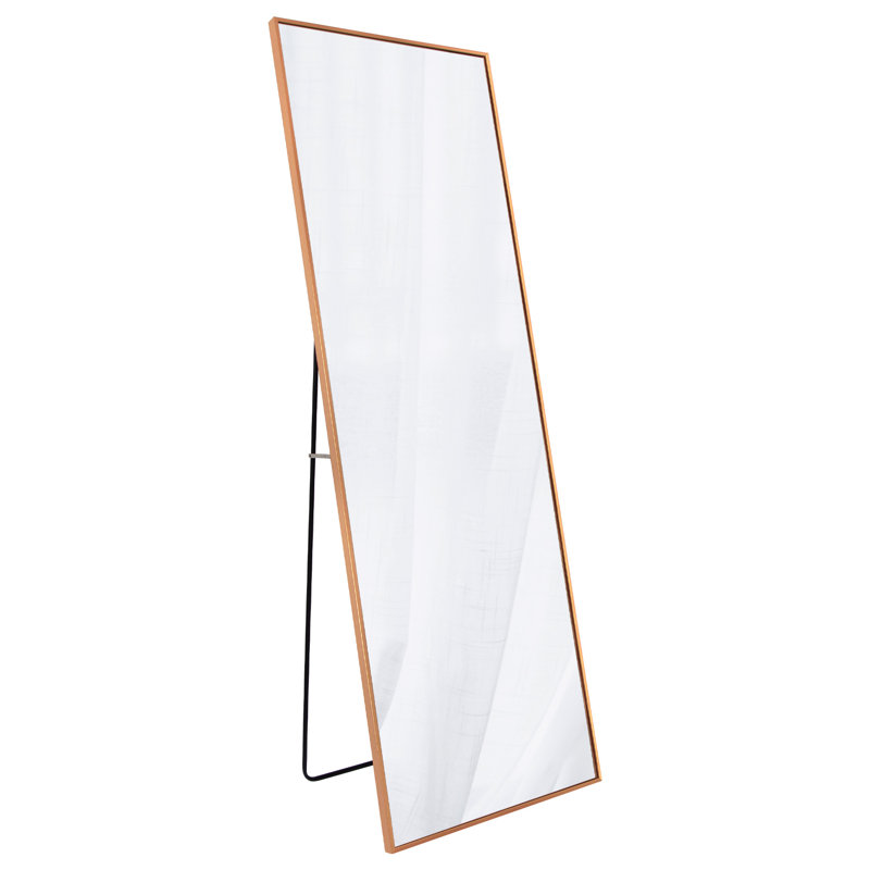 Modern Full Length Vanity Mirror , Gold