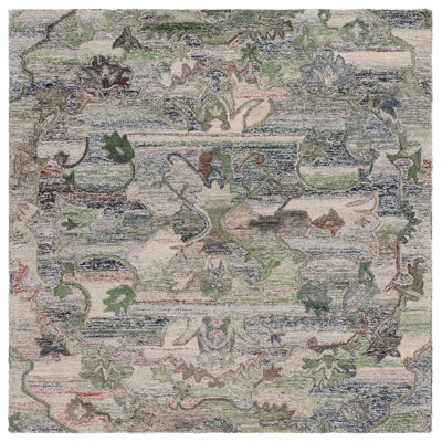 Fredez Tufted Performance Performance Floral Rug