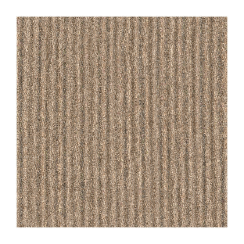 Carreaux de moquette en fibre de PET 24 po x 24 po Mohawk Basics (96 pieds carrés par carton - 24 carreaux), Noyer