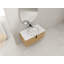 Meuble-lavabo 36 po avec lavabo d'art en céramique et dalle de pierre artificielle, porte à fermeture en douceur-749886623