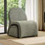 Fauteuil d'appoint sans accoudoirs avec rangement et repose-pieds Effortlessly Stylish | Conception moderne peu encombrante pour le salon, la chambre à coucher et le bureau-556572027