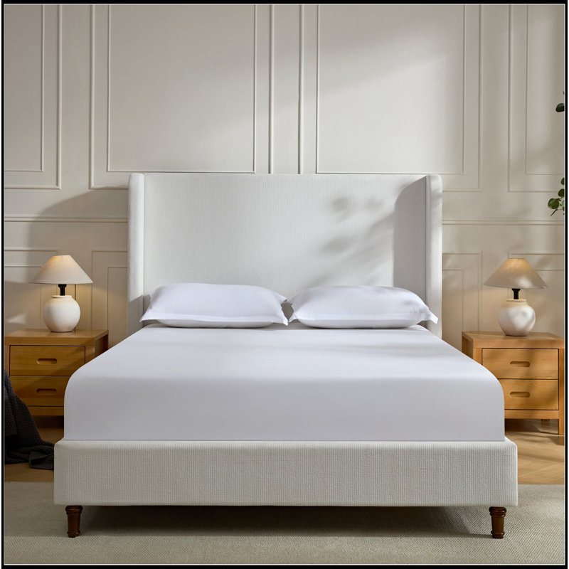 Grand lit tapissier Harper