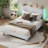 Samiha Upholstered Platform Bed with LED Lighting Headboard-976780746-978940314