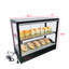 FixtureDisplays vitrine en acier inoxydable