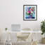 Fleurs dans un vase, reproduction encadrée sous verre, design par Petal Prints Design-1872456531-1872456530