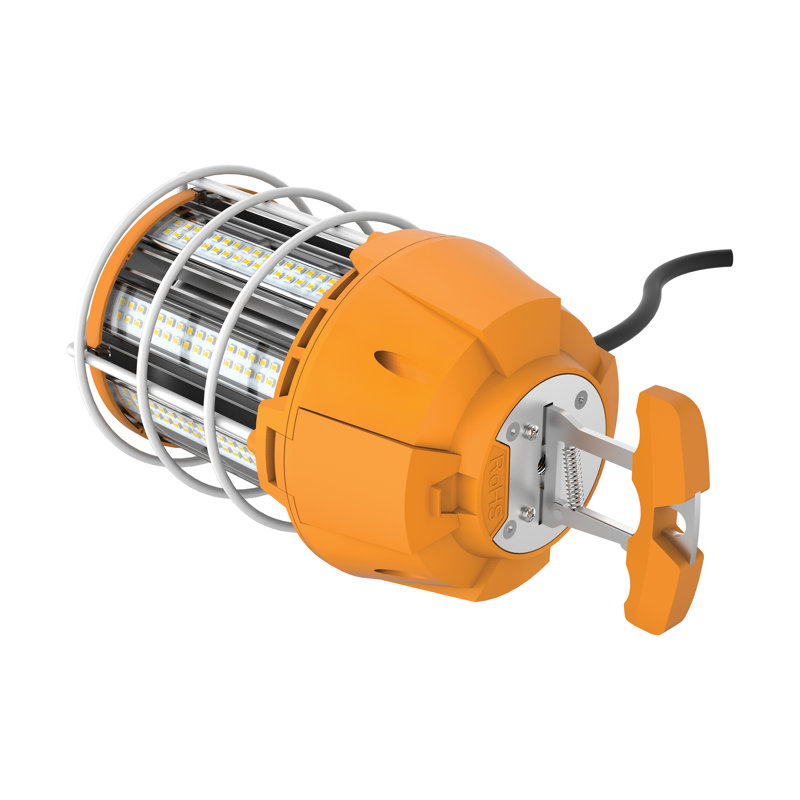 LED Outdoor Work Light, 10.9" H x 5.12" W x 5.12" D