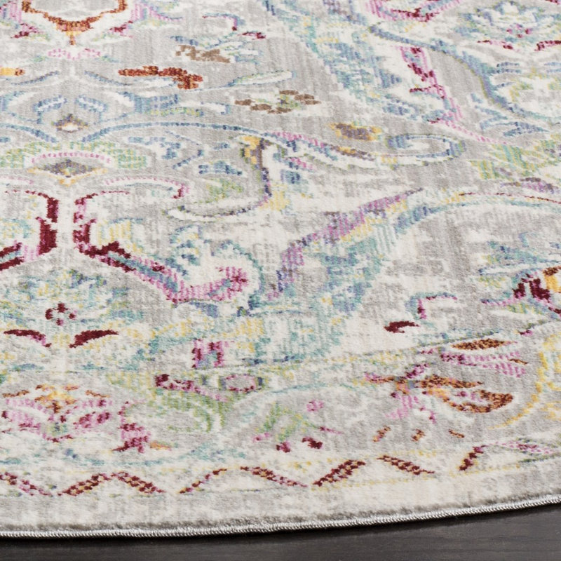 Mystique Performance Oriental Rug, Round 6'7"