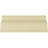 Endurathane Southampton Acanthus Crown Moulding, 9 1/8"H x 3 7/8"P x 9 7/8"F x 94 1/2"L, (6" Repeat), Factory Primed