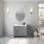 Ensemble de meuble-lavabo simple 42 po avec plateau en marbre Chambery-94811315-94811310