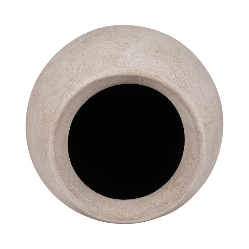 Ellisse 20'' Handmade Terracotta Table Vase