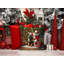 Coussin Leonberger and Santa Claus-101410257