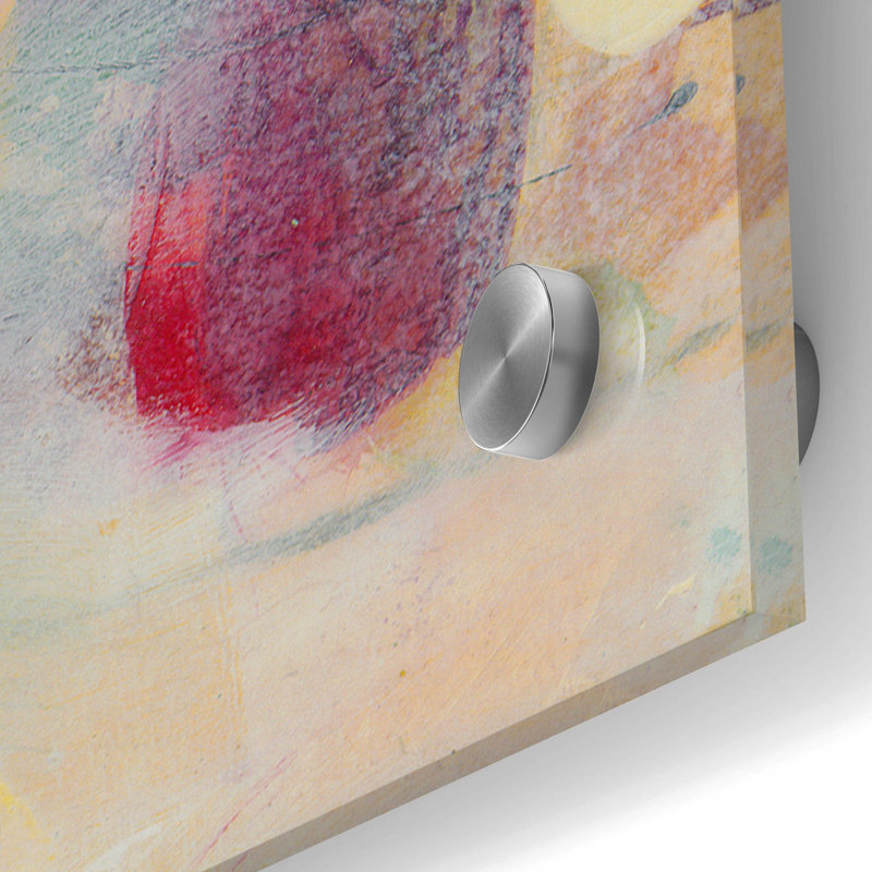 Art mural en verre «Oide 3» par Pamela K. Beer, H 36 po x l 36 po x P 0,2 po