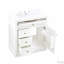 Meuble-lavabo 30 po avec lavabo-108499213